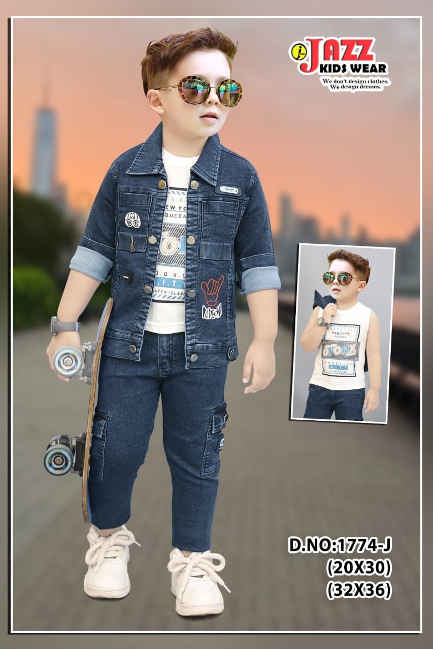 Boys Denim Set Fashion